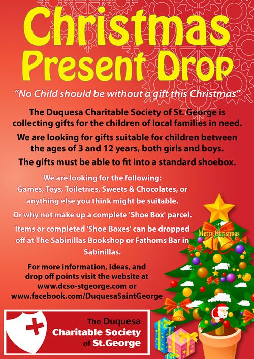 Christmas Present Drop poster