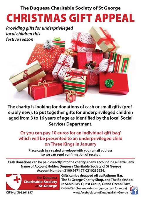 Christmas Gift Appeal poster